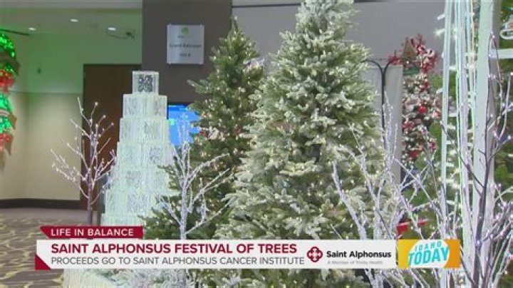 Saint Alphonsus Festival of Trees returns in-person this year