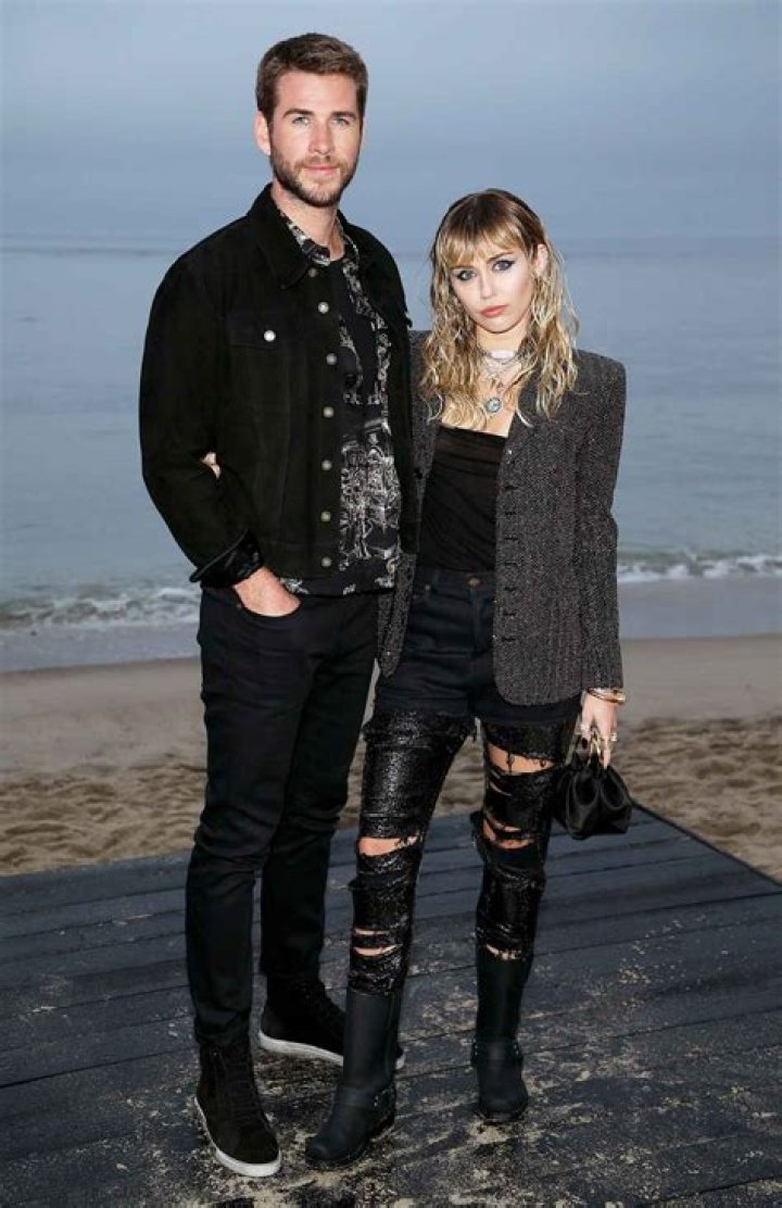 Saint Laurent SS 2020 Fashion Show Front Row: Miley Cyrus, Hailey Baldwin