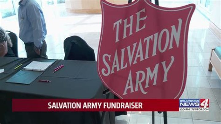SALVATION ARMY fundraiser