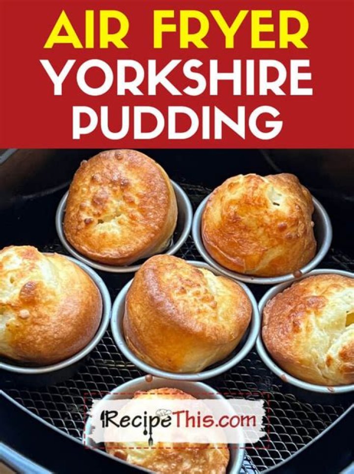 I'm a savvy cook and here's how to make perfect Yorkshire puddings in the Air Fryer - they're so easy and cheap