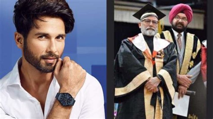 Shahid Kapoor is a proud son as dad Pankaj Kapur gets his doctorate degree – India TV
