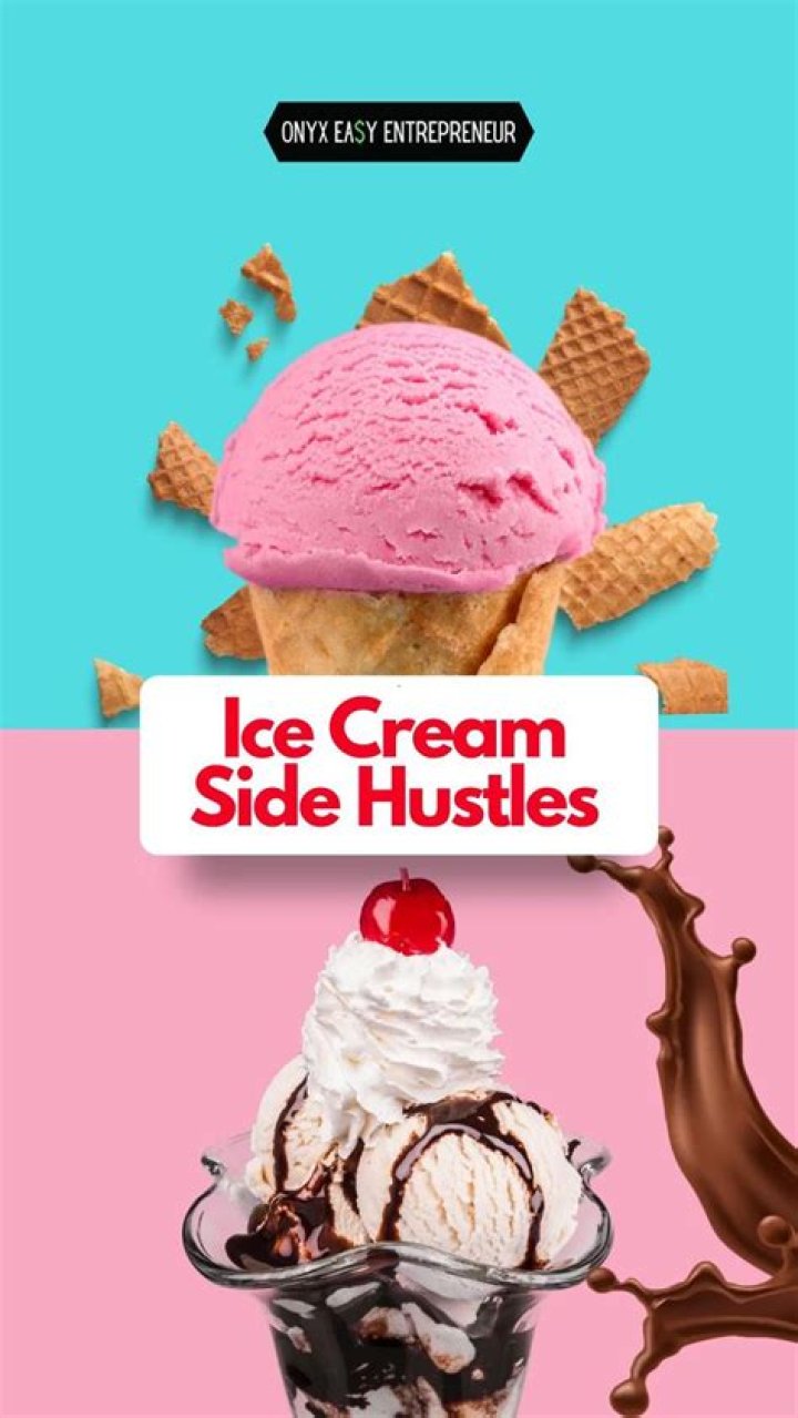 I have three side hustles starting at $24 an hour - they're great for introverts, and one includes eating ice cream