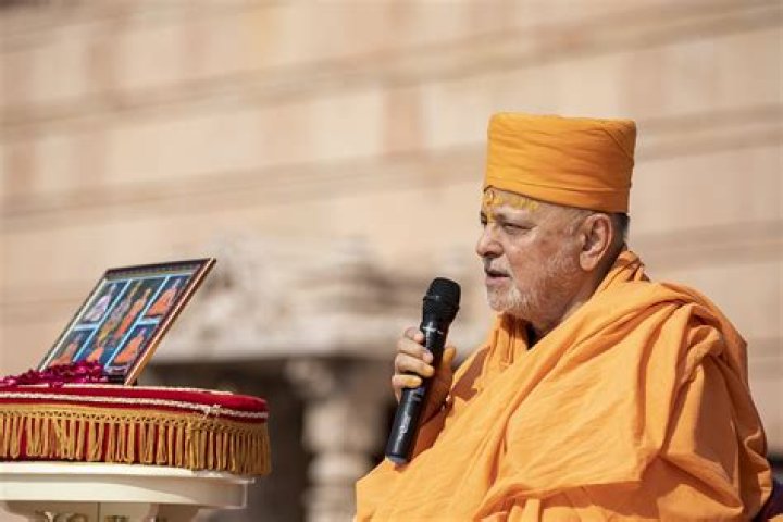 Spiritual guru Pramukh Swami Maharaj’s 101st birthday celebrated in Ahmedabad; PM Modi’s heartfelt letter – India TV