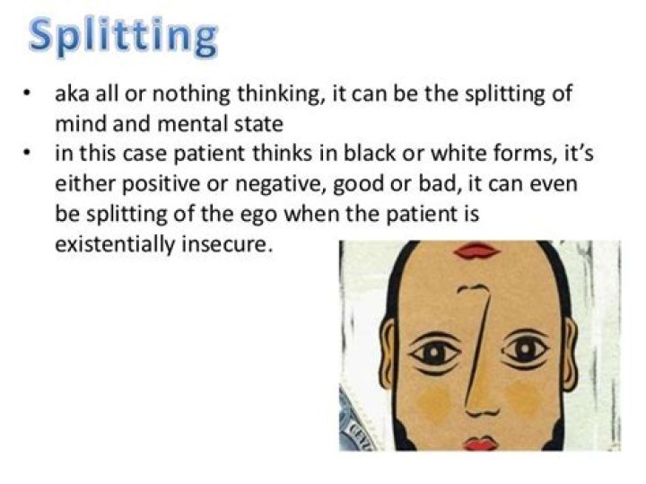Splitting In Borderline Personality Disorder: What Is It?