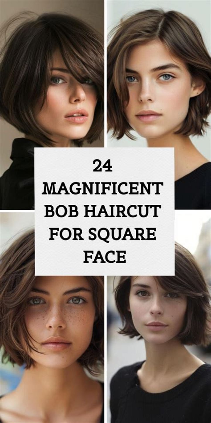Stylish Short Haircuts For Square Face Shapes