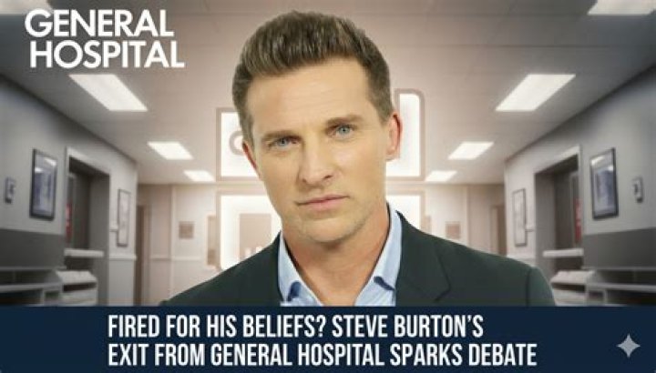 When was Steve Burton fired from General Hospital and is he returning?