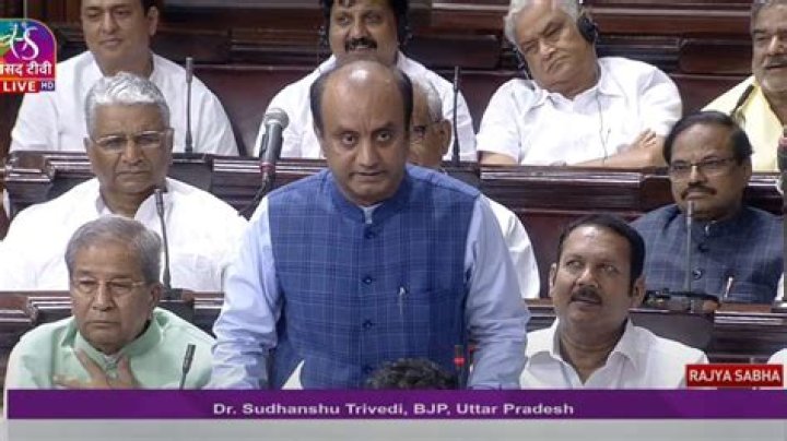 Sudhanshu Trivedi poetic dig at Congress AAP Delhi me saaf kardiya aapne inko maaf kardiya Delhi services bill latest – India TV