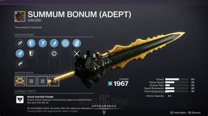 Unlocking The Secrets Of The Summum Bonum God Roll