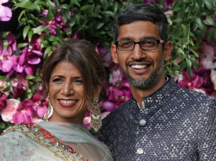 Who is Sundar Pichai's wife Anjali?