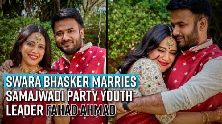 Swara Bhasker-Fahad Ahmad dance back home after registered marriage, actress shares SPECIAL details – India TV