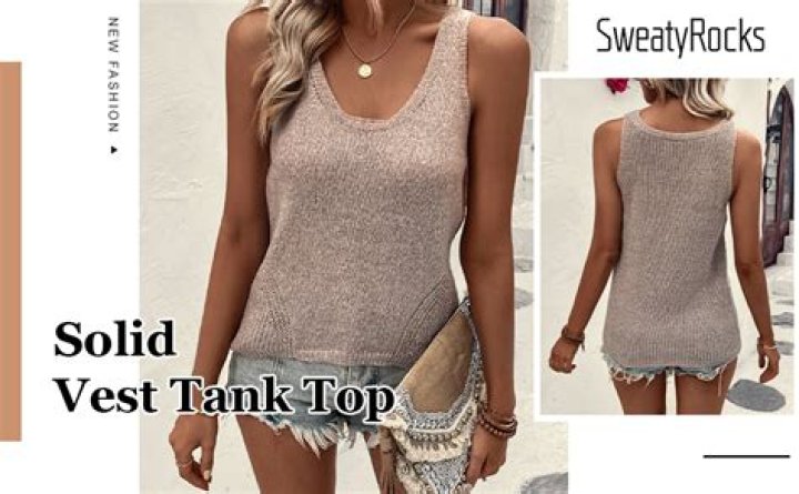 SweatyRocks Sweater Tank Is an Exceptional Fall Layering Piece