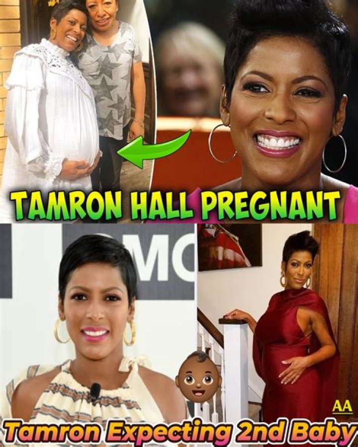 Tamron Hall Is Pregnant, Expecting First Child After Secretly Married