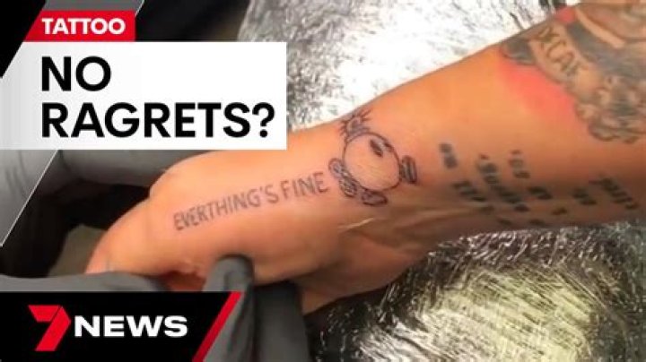 I got a tattoo on my butt that was spelled wrong - it's one of my top regrets, I try to forget about it daily