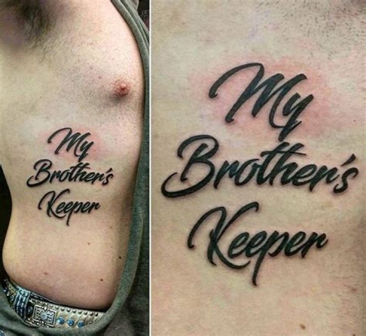 Tattoo My Brother's Keeper: A Symbol Of Brotherhood And Loyalty