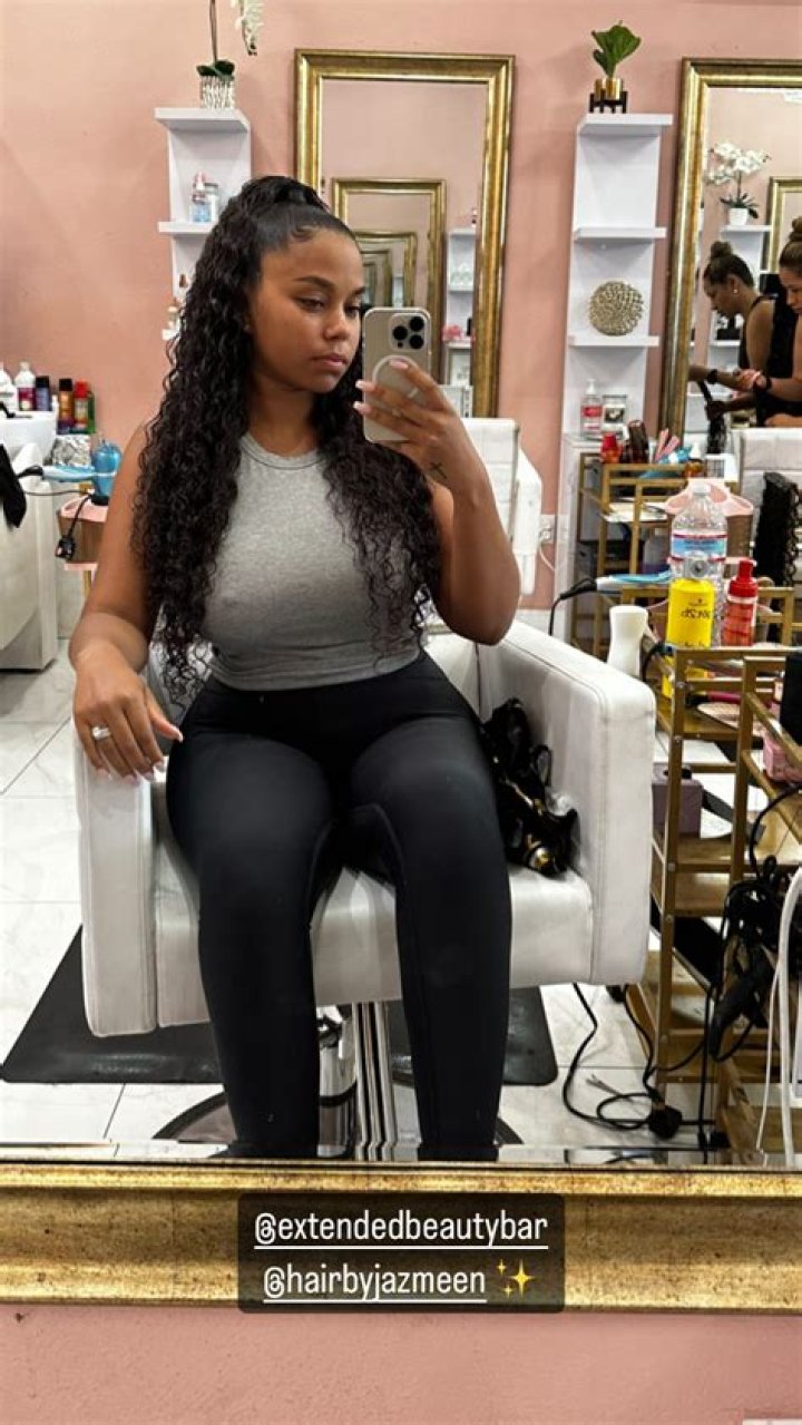 Teen Mom Cheyenne Floyd has near wardrobe malfunction as she almost slips out of sports bra in new pic after weight loss