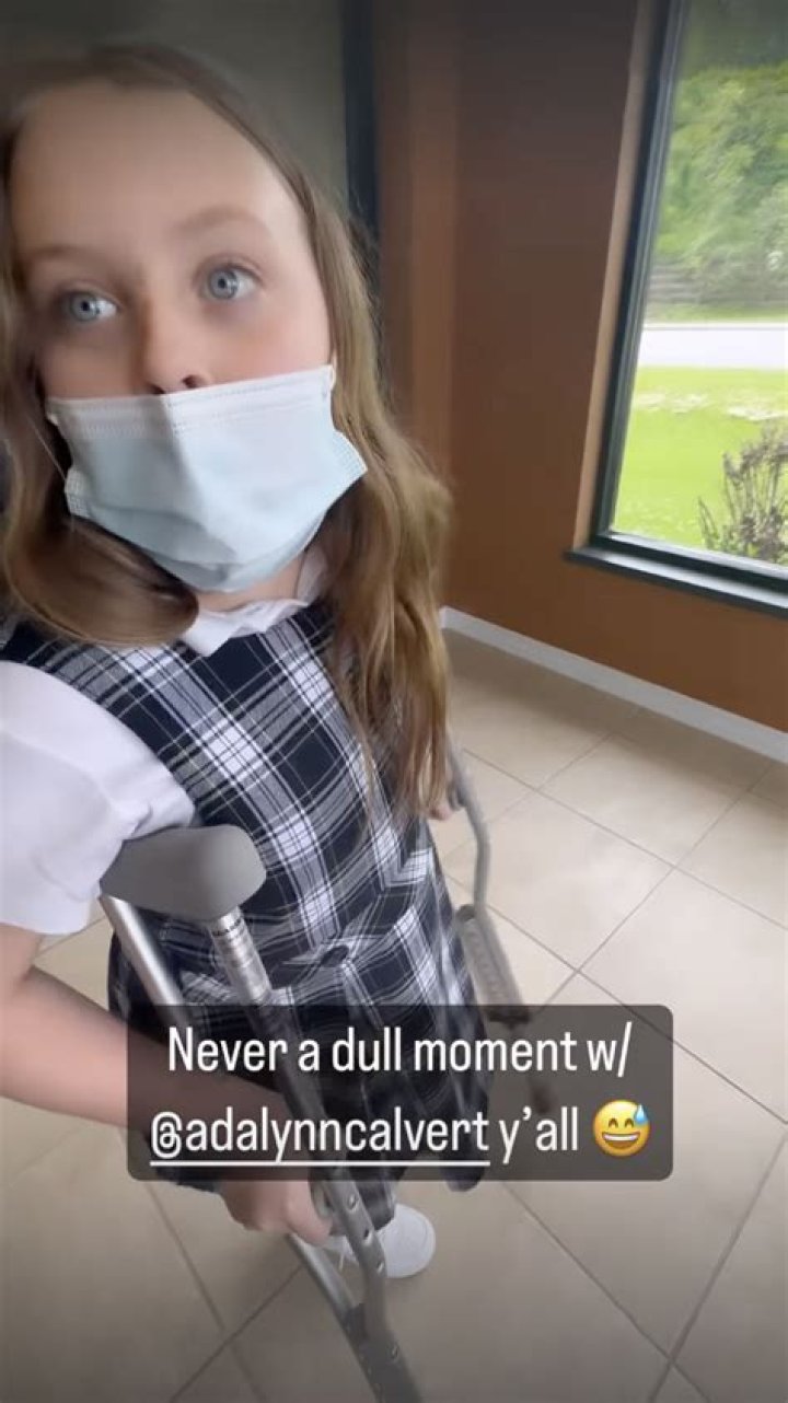 Teen Mom Leah Messer sparks concern after she reveals Adalynn, 10, suffered injury as preteen uses crutches in new video