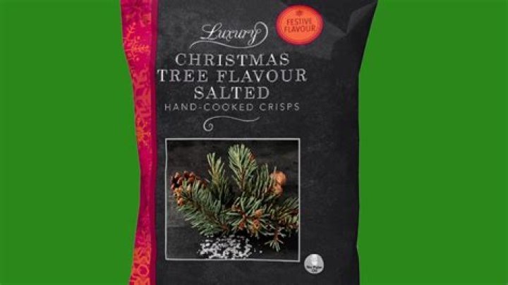 These Christmas Tree-Flavored Chips Are Made With Pine Needle Oil