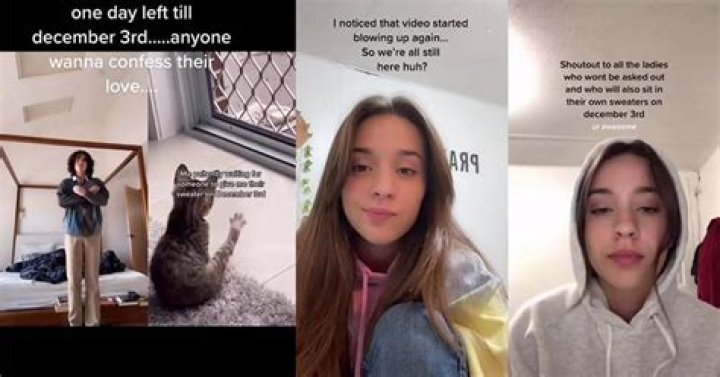 What happens on December 3 on TikTok?