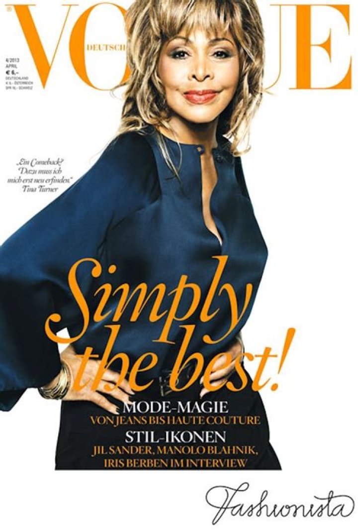 Tina Turner, 73, Looks Amazing on Cover of VogueGermany