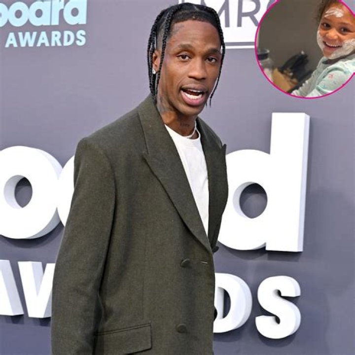 Travis Scott Shares Rare Photo of Daughter Stomi Cooking