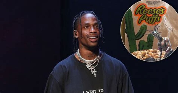 Travis Scott’s Special-Edition Boxes of Reese’s Puffs Cost $50: Photo