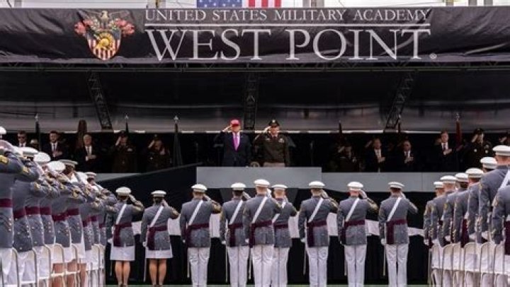 Trump talks up Army’s diversity and calls for unity across the country in West Point commencement address – The US Sun