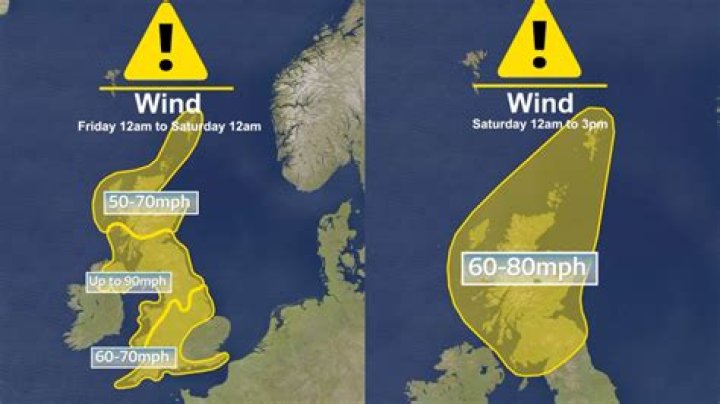 Storm Noa: Massive waves batter UK coast as Met Office warns 75mph winds are set to batter Britain