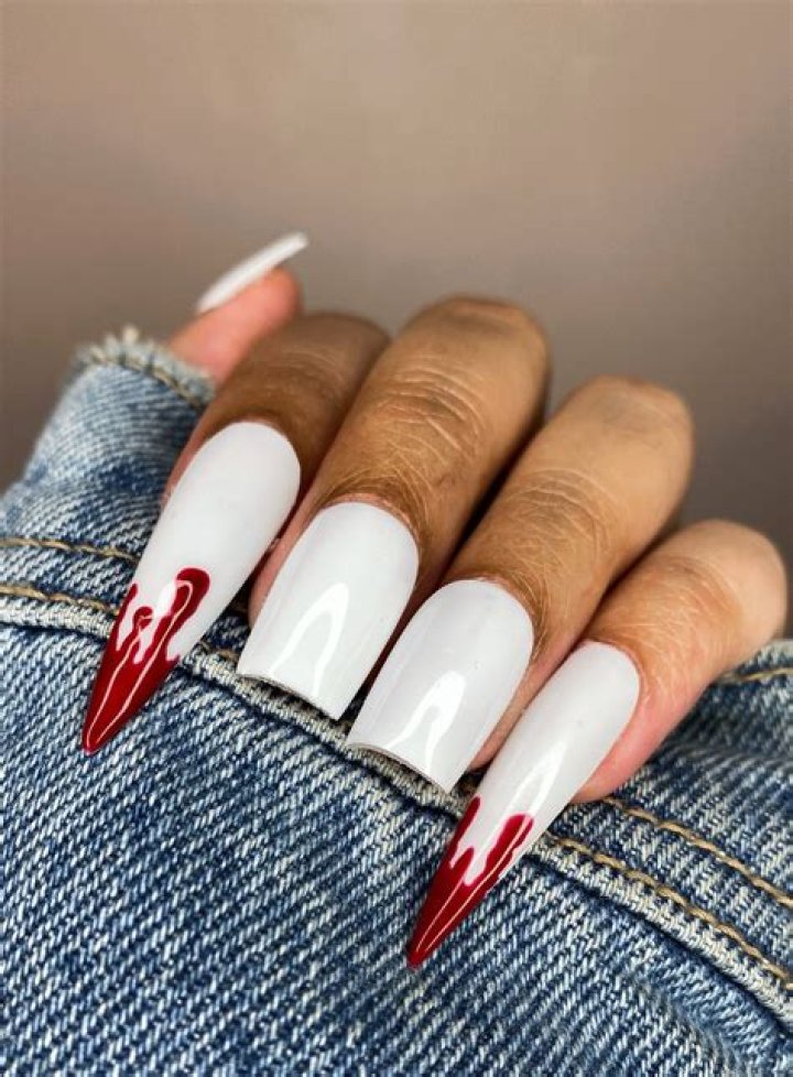 Vampire Nails Have Become The Most Popular Mani For Spooky Szn