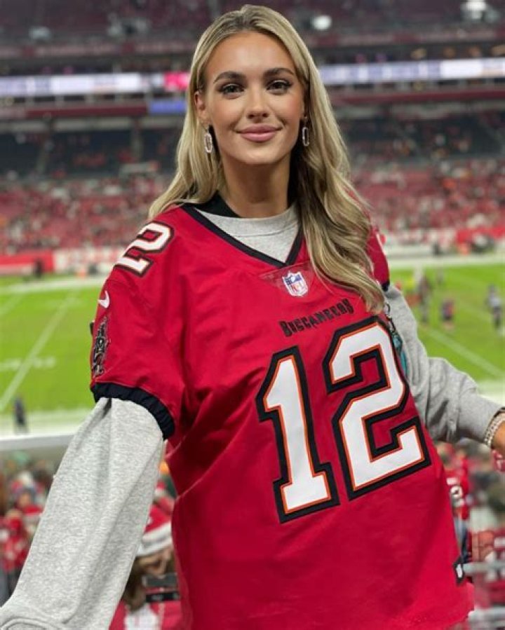 Veronika Rajek bursts out of see-through top as Tom Brady fan leaves nothing to imagination on way to massage