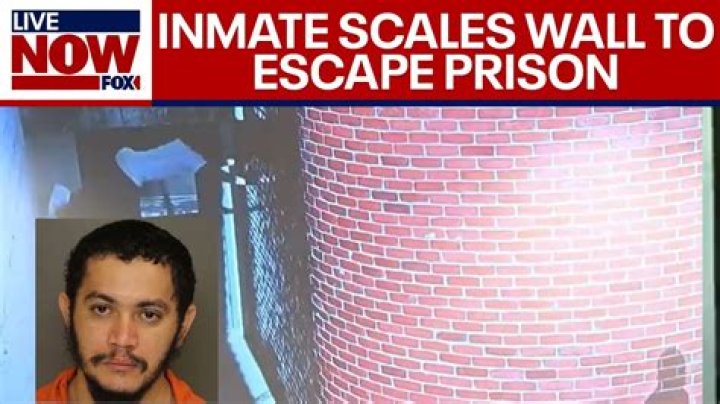 Video shows murderer escape from Pennsylvania prison by climbing between 2 walls