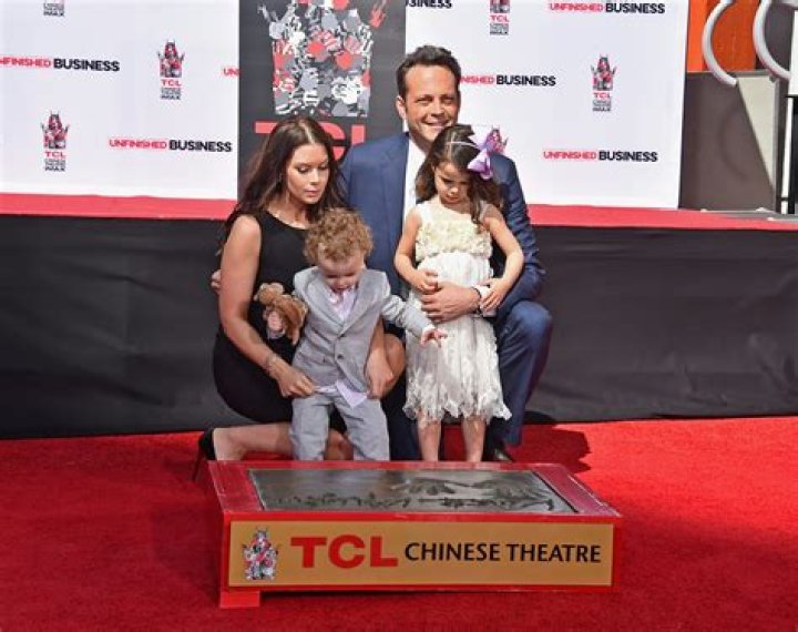 Vince Vaughn, Wife Kyla Weber and Kids Go to Lakers Game