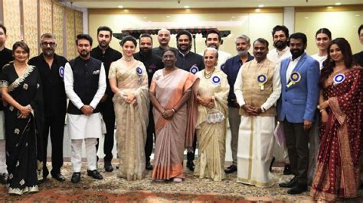 Vivek Agnihotri CROPS Karan Johar from National Film Award winners photo amidst feud reports