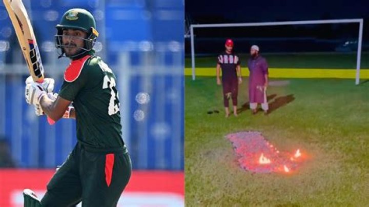 Bangladesh cricketer Mohammad Naim walks on fire as part of 'mind training' for Asia Cup 2023, VIDEO goes viral – India TV