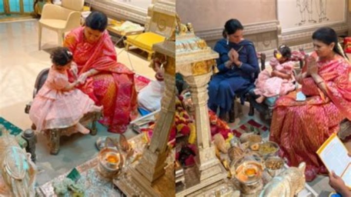 Ram Charan, Upasana spotted in Mumbai with daughter Klin Kaara – India TV