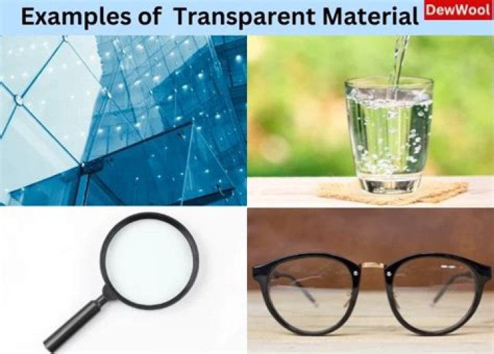 What Are Some Examples Of Transparent Materials