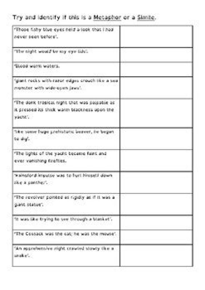 What are the similes in the most dangerous game?