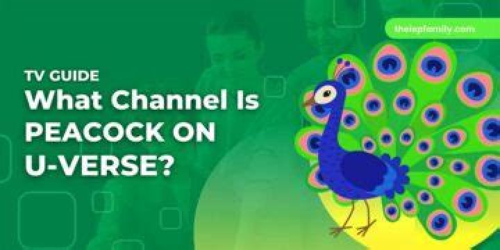 What Channel Is Peacock On U Verse