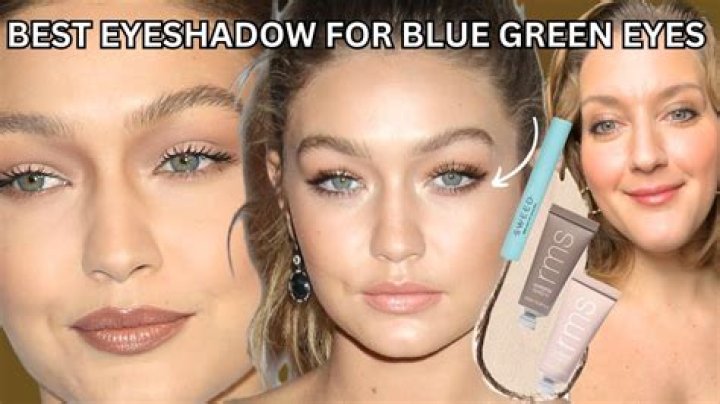 What Color Eyeshadow Compliments Blue Green Eyes