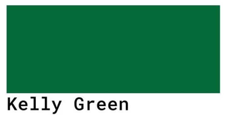 Question: What Color Is Kelly Green