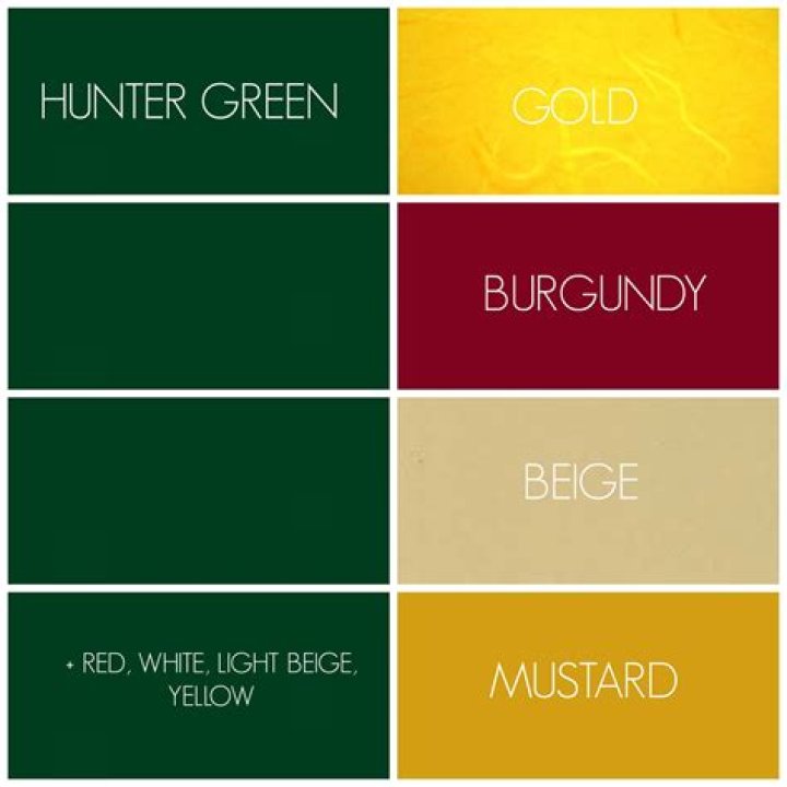 What Colors Go Well With Hunter Green