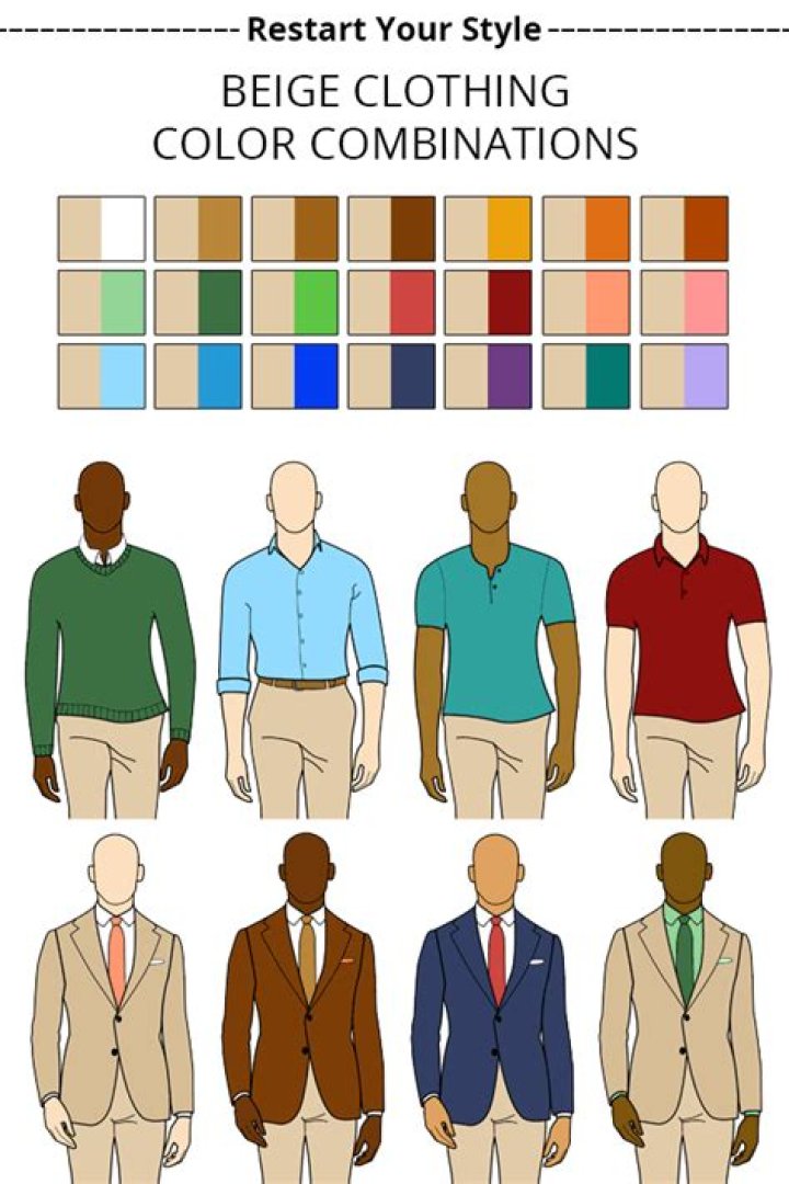 What Colors Go With Beige Clothes