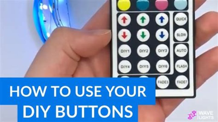 Quick Answer: What Does The Diy Button On Led Remote