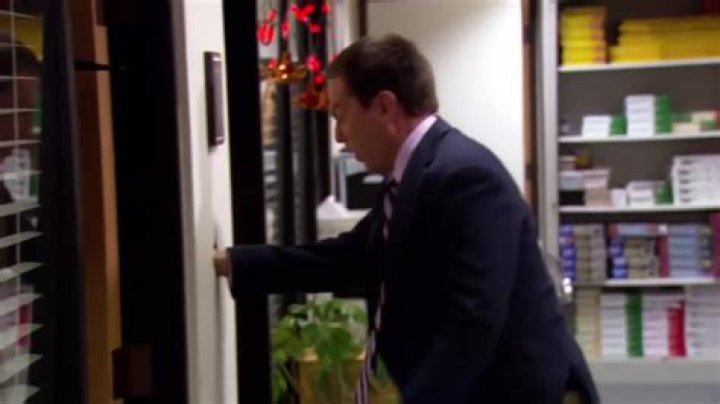 What episode in the office does Andy punch the wall?