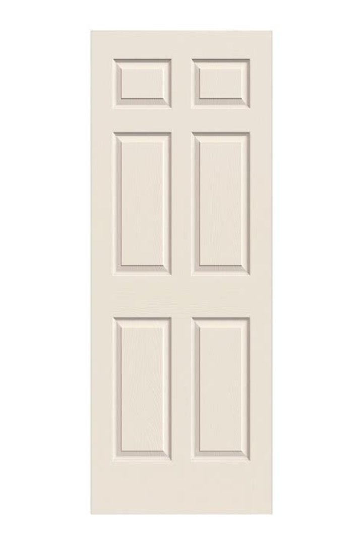 What is a bored slab door?