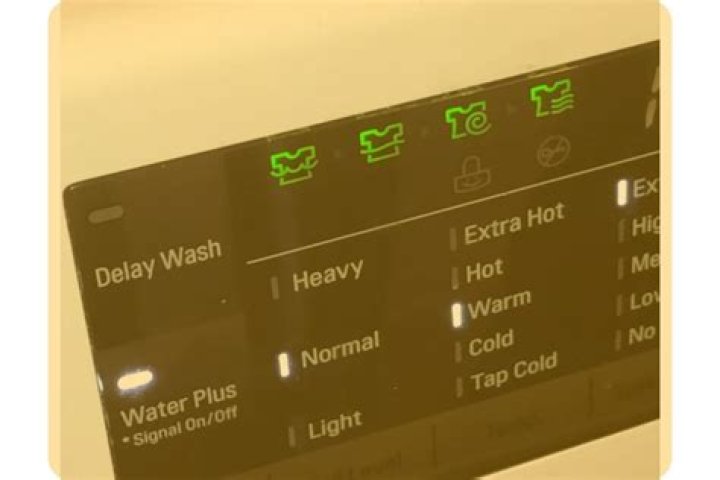 What is delay wash on LG washer?