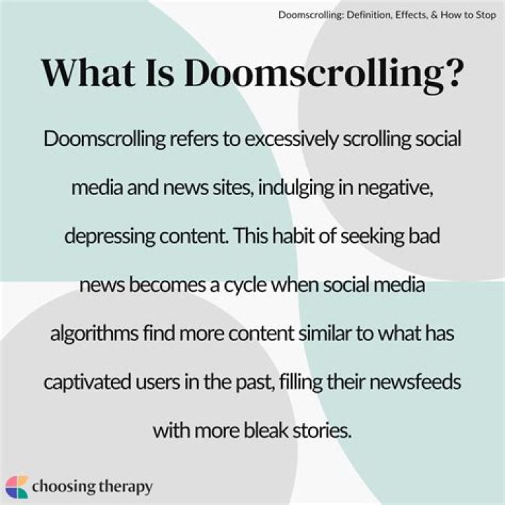 What Is Doomscrolling & How To Stop