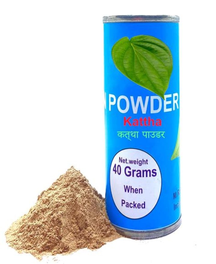 What is Katha used in paan?