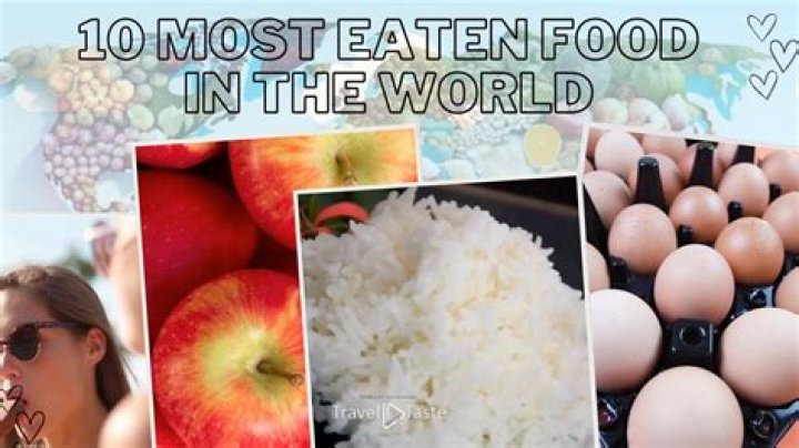 Question: What Is Most Widely Eaten Food In The World