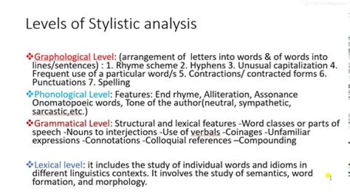 What is stylistic analysis in art?