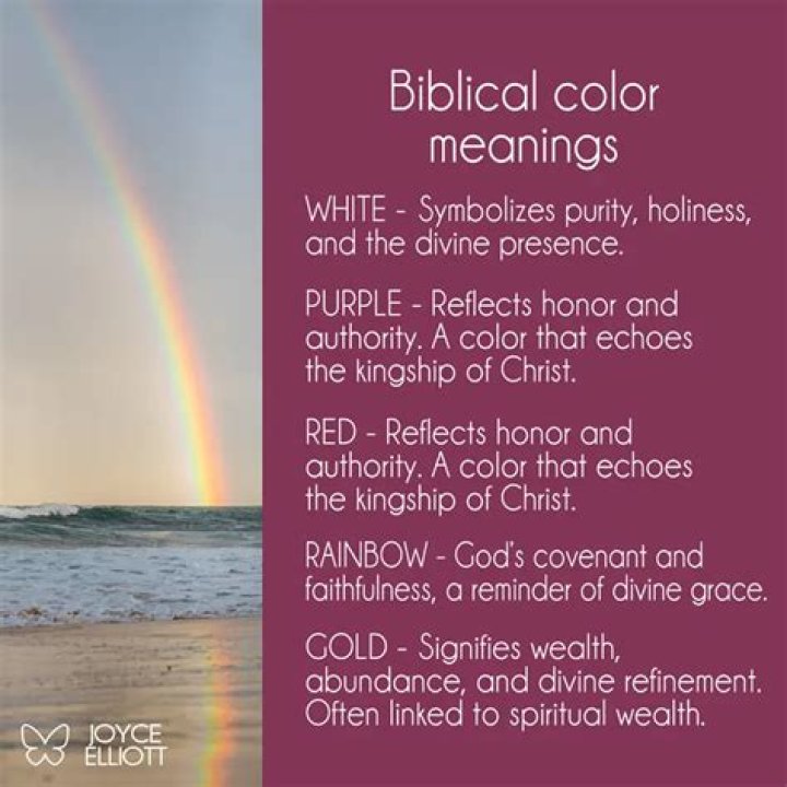 Quick Answer: What Is The Biblical Meaning Of The Colors Of The Rainbow